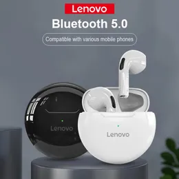 Earphones Original Lenovo Bluetooth Earphone Wireless Earbuds Bluetooth Headphones with Wireless Charging Case Waterproo Earphone