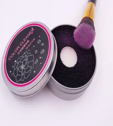 Makeup szczotka do czyszczenia mycia artefakt suchy gąbka Zmiana Czyszczenie maty Mata Mata Ręka podkładka Sucker Spander Sposób Kosmetyki Czyste 9120726