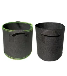 Premium Series 130 Gallon Plant Grow Bags Heavy Duty Container 300G förtjockad nonwoven tygväxtkrukor 5 gallon planterare med H8972984