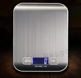 5000g1g LED Electronic Digital Kitchen Scales Multifunction Food Scale Stainless Steel LCD Precision Jewelry Scale Weight Balance9525696