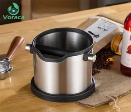 Pudełko z kawą ze stali nierdzewnej 1800 ml Espresso Grind Containt Anti Slip Coffee Drint Dump Waste Bin z odpinanym pukaniem T7727781