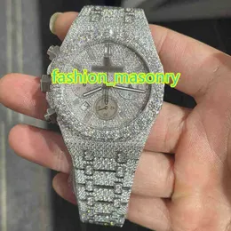 20232023 Ince zegarki zegarki 2023 Zaakceptuj dostosowanie mężczyzn luksusowy zegarek lodowe vvs obserwuj Bling Diamond Watch6mf14ao7zlfjj8yd