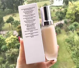 Famous brand makeup soft liquid foundations the fluid long wear foundation 30ml Dropshopping Natural and Waterproof2733641