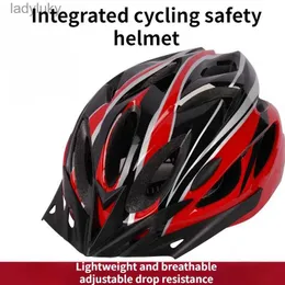 Cascos de ciclismo Nuevo casco de ciclismo Forro cómodo ligero hueco hombres mujeres seguridad de conducción ajustable protección para la cabeza bicicleta MTB cascoL240109