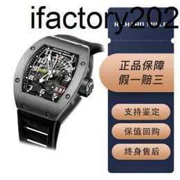 Top ZF Factory Richarsmiller Tourbillon Carbon Fiber Case Mille RM029 Titanium Alloy Fashion Phassure Sports Machinery WatchLxgSlxgslxgs