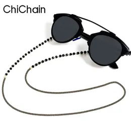 Elegant Clear Zicron Crystal Beaded Lanyand for Glasses Sunglassess Chain Eyeglasses Strap Rope Eyewear Cord Accessories 240108