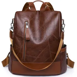 Backpack Style 2023 New Hot Womens Designer High Quality Soft Leather Simple Fashion Large Capacity Antitheft Shoulder Bagscatlin_fashion_bags