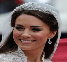 Vintage Bride Headpieces Crown Kate Princess Royal Crowns Women Tiaras Bridal Headdress Wedding Princess Headdress Headpieces Acce4659595