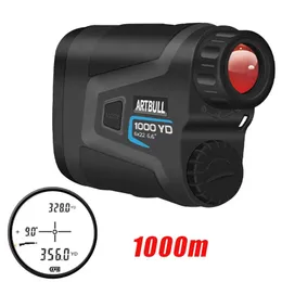 Laser RangeFinder Hunting Telescope Speed ​​Distance Meter 1000m 650m Golf med lutning Flaglock Slope Pin 240109