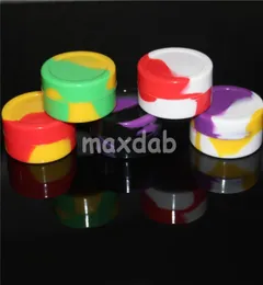 Caixas Fábrica 22ml Frasco de Silicone Recipientes de Silício Herb Jars Dab Oil Wax Vaporizador E Cigarro Ervas Secas Atomizer5261410