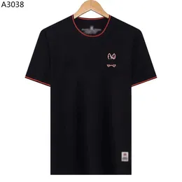 2024Brand mens 티셔츠 토끼 패턴 상단면 상단면 O- 넥 짧은 슬리브 Tshirt 인쇄 유령 토끼 폴로 셔츠 여름 남성 티 럭셔리 디자이너 Tshirts 반 슬리브 m-3xl