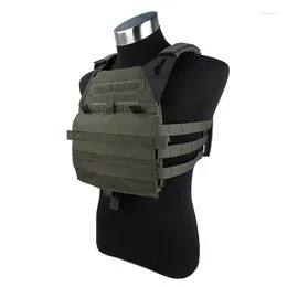 Hunting Jackets TMC Jim Plate Carrier 2.0 Swimmer Cut Zipper Panel Ver. Tactical Combat Vest Ranger Green TMC3399