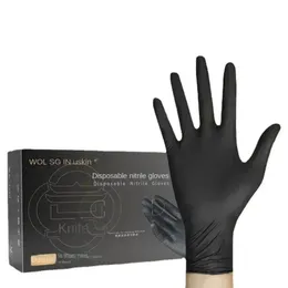 Rękawiczki z tworzywa sztucznego guantes de azotrio jednorazowe glooves jednorazowe desechables guma Chiny kontynentalne 240108