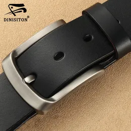 Dinisiton Erkekler Orijinal Deri Kemeri Luxury Marka Kemerleri Erkek Yüksek Kaliteli İnek Kalıcı Erkek Kayış Cummerbunds Ceinture Homme 240109