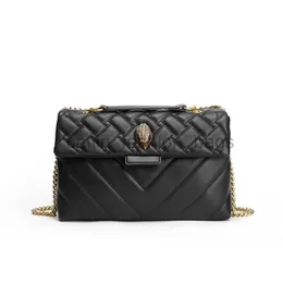 Bolsas de ombro Kurt Geiger Nova alta qualidade preta portátil feminina bolsa emendada corrente crossbody bolsa moda águia cabeça ombro bagcatlin_fashion_bags