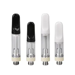 Ceramic Tip TH205 TH210 Thick Oil Atomizer 0.5ml 1.0ml Glass Tank SH205 Disposable Carts Ceramic Coil for Thick Oil fit 510 Thread Preheat Battery