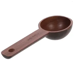 Measuring Tools Practical Wood Spoon Convenient Coffee Bean Powder Scooper Multi-function Wooden Scoops Spoons