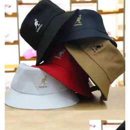 Top Caps Tasarımcı Pamuk Kova Şapkası Erkekler İçin Kadın Kangol Açık Spor Balıkçılık Kapağı Yaz Güneş Plajı Fisher Tavan Seyahat Tırmanış RO DHGNS