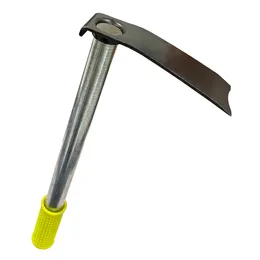 Мини-стальная ручка с золотыми наконечниками, маленькая мотыга для фермерского дома, садовые инструменты, садовая мотыга, мини-мотыга и инструмент для мотыги