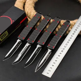 MT UTX85 UT85 121 Kniv ut de främre dubbla action Knifes D2 kolfiberhandtag UT UTX UT88 KNIVER GARDEN EDC Utility Tool