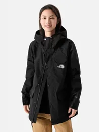 2023 Autumn/Winter New Men's Outdoor Hooded Waterproof Windproof Jacket Coat Casual Hiking Hooded Soft Shell Coats