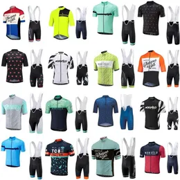 2019 Maglia da ciclismo estiva Morvelo Maglia da ciclismo a manica corta Pantaloncini con bretelle da bici Set traspirante Abbigliamento da bicicletta da strada Ropa Ciclismo z245d