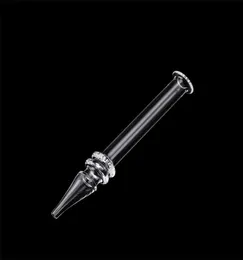 5 дюймов кварцевый соломенный мазок портативный стиль ручки Dab Heat Fast Mini NC прозрачные кварцевые наконечники Dab Tube для курительных установок для воска1715311