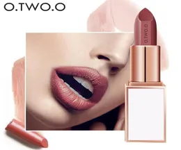 Otwoo Semivelet Lipstick 24 Color Moiseising Long Lasting Waterfofのための快適な口紅メイクコスメティクス2923724