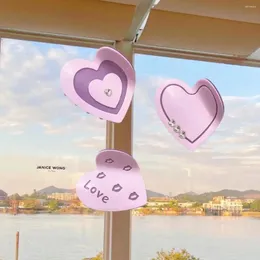 Hair Clips Cute Love Acetate Gripper Taro Purple Temperament Heart Clip For Women Jewelry Vinatge Accessories Fashion Gift