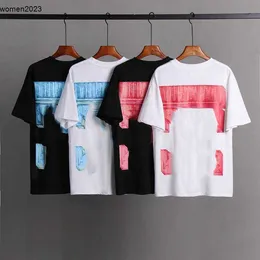 24ss Мужская футболка мужская дизайнерская футболка уличная одежда Художественная футболка спортивная рубашка брендовые толстовки модный джемпер для отдыха размер XS-XL Январь 09