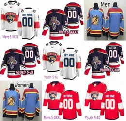 Custom Men Women Youth Florida''panthers''hockey Jerseys 19 Matthew Tkachuk 23 Carter Verhaeghe 16 Aleksander Barkov 62 Brandon Montour 13 S 82