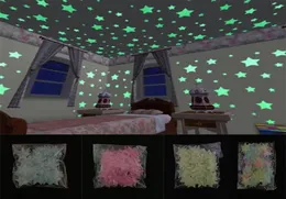 100 Fluorescent Glow In The Dark Star Star Wall Stickers For Kids