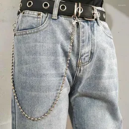 Sleutelhangers Punk Mannen Portemonnee Riem Keten Bal Metalen Broek Voor Jeans Broek Mode-sieraden Unisex