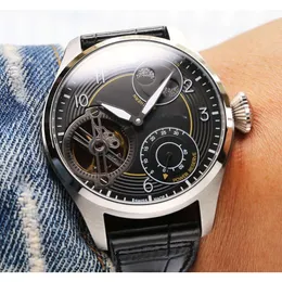 teure Herrenuhr IWC-Uhr Herren Mark Eighteen Uhren hochwertige automatische mechanische Uhren Superleuchtdatum Watchmen Lederarmband Montre Pilot Luxe 4782