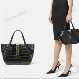 Wysokiej jakości designerka Greca Tote Tote Wysoka zdolność Crossbody Torba Kobiet mody torebki luksusowe skórzane torba na ramię