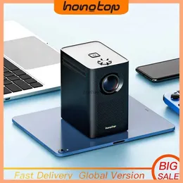 Проекторы HONGTOP S30MAX Android Wi-Fi 4k Интеллектуальный портативный проектор с Wi-Fi и Bluetooth Карманный уличный проектор 4K 9500L Android 10.0L240105