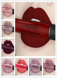 MISS YOUNG Liquid Lipstick Moisturizer Velvet Lipstick Cosmetic Beauty Makeup maquiagem maquillaje lipstick batom lip gloss 12 pcs8538355
