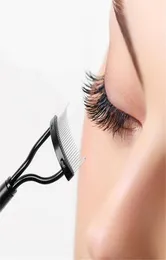 Rzęsy szczotka makijaż nierdzewna Makijaż Mascara Pierbelnik do rzęs Com grzebień do brwi gułowej Curler Beauty Essential Narzędzia KD14829763