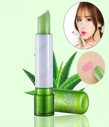 Peinifen Aloe Vera Lipstick Lipstick تغيير أحمر شفاه ترطيب 99 مهدئًا هلام طويل الأمد شفاه الشفاه Makeup3341928