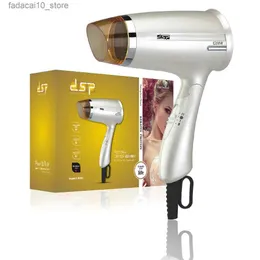 Secadores de cabelo 220V Profissional 1200W Secador de cabelo Forte Power Barber Salon Styling Ferramentas Secador de ar quente / frio 2 Ajuste de velocidade doméstico Q240109