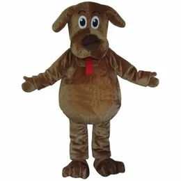 2019 Cartoon Mascot Costume Wauje The Dog Mascot Costumes Puszysty futra machanie Mascot Costumes2804