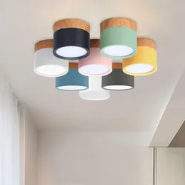 현대식 LED 다운 라이트 키치 조명 조명기구-천장 배럴 램프-인더 장식 스포트라이트 침실 거실 복도 가정 예술 장식