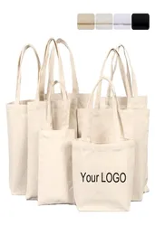 Wysokiej jakości wielokrotnego użytku bawełniana torba na zakupy promocyjne na zwykłe torby na płótnie