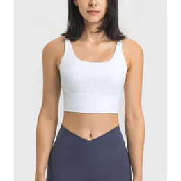 Lu Align Vest Lu Yoga Yoga Womens 의류 체육관 스포츠 브라 야외 조깅 피트니스 여성 속옷 튜브 탑 브랄렛 레이디 레몬 운동 란제리 레몬 운동 gry ll