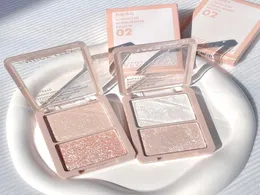 Evidenziatori Palette Glitter Purè di patate Evidenziatore Gel per trucco Viso e corpo Illumina il contorno naturale Ombra1679548