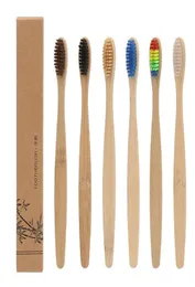 Bamboo Toothbrush Soft Nylon Capitellum Toothbrush With Box Packaging Oral Hygiene Whitening Toothbrushes el Use3945916