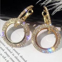 Akcesoria weselne Biżuteria popularna przesadna kryształowe kryształowe kolczyki mridal biżuteria ślubna Kodowania kolczyki panny młodej ACCES2033249