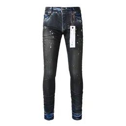 Джинсы мужские узкие рваные рваные эластичные байкерские джинсовые уличные белые, черные, синие облегающие брюки в стиле хип-хоп для мужчин США 293