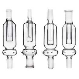 Nectar Collector Glass Hookahs 10mm 14mm Male to Female Water Pipe Bong Glass Adapter Ash Catcher Reclaimer Bubbler
