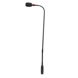 الميكروفونات للمؤتمرات microphone microphone 23.2in مكثف 3 دبوس قابس مستقيم مرن مع مؤشر الألومنيوم القطن المضاد للرياح